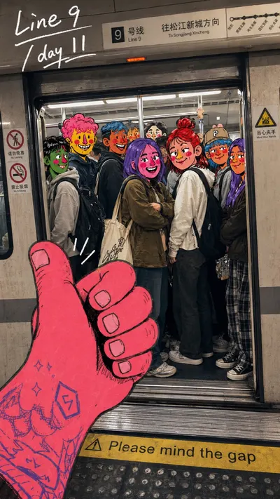 Metro Doodle Snapshot Diary
